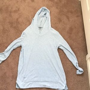 Honey and lace large hooded tunic